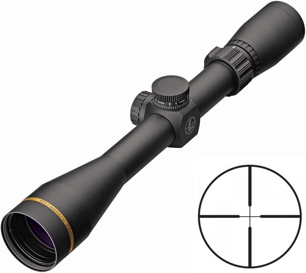 Leupold Freedom Cds 3-9X40Mm Duplex Duplex Reticle | Matte Black Lp174182