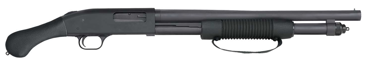 Mossberg 590 Shockwave 12/18.5 3″ Bl/Sy 7-Shot | Bead Sight Mb50639