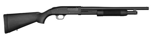 Mossberg 500 12/18.5 Matte/Syn 6 Shot Home Defense | Full Stock Mb52136