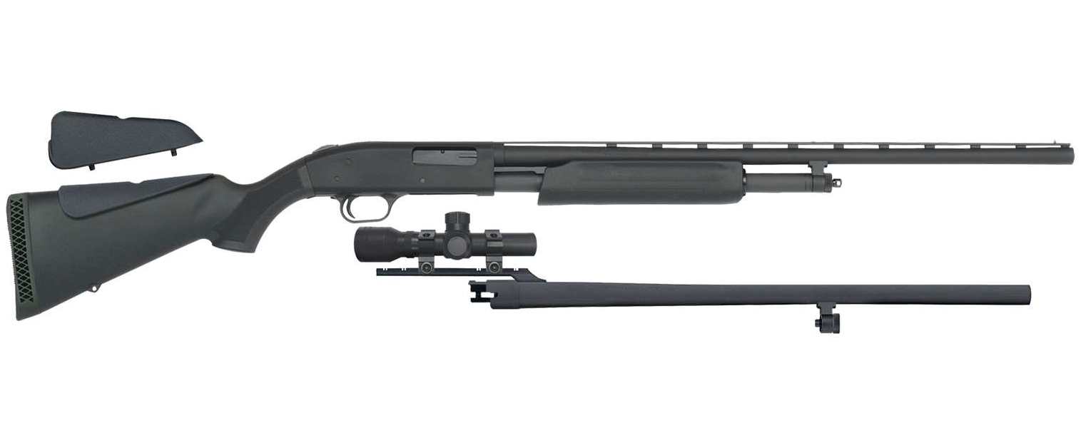 Mossberg 500 Fld/Slug Combo 20Ga Scope Includes 2.5X20 Scope Mb58244