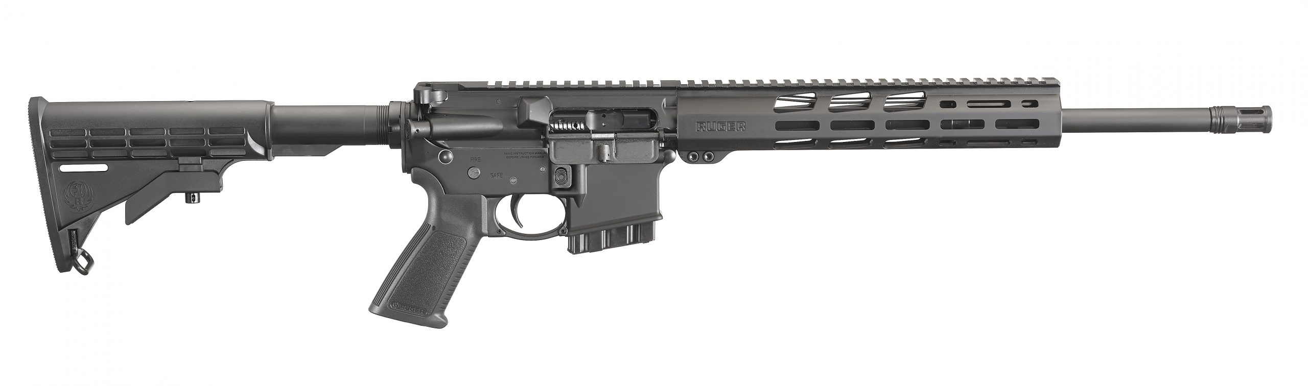 Ruger AR-556 5.56 BLK 16″ 10RD MLOK 8537 | MAGPUL MLOK HANDGUARD ru8537 scaled