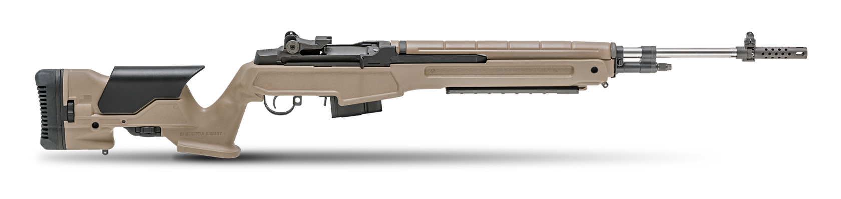 Springfield Armory M1A Precision 6.5Cr Ss/Fde 22″ Nat’l Match Ss Bbl | Fde Stock Sfmp9820C65