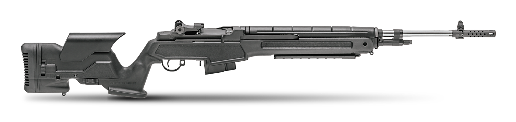 Springfield Armory M1A Precision 6.5Cr Ss/Sy 22″ Nat’l Match Ss Bbl | Blk Stock Sfmp9826C65