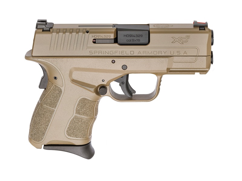 Springfield Armory Xds Mod2 9Mm Full Fde 3.3″ Fo# Fiber Optic Sight | 2 Mags