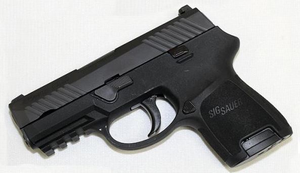 Sig Sauer P320 Sc 9Mm Nit 12+1 Ns Rail # 320Scr-9-Bss Si320Scr9Bss