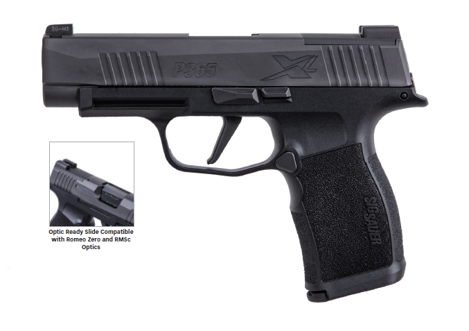 Sig Sauer P365 Xl 9Mm Nit 3.7″ 12+1 Xray 365Xl-9-Bxr3 | X-Ray Sights