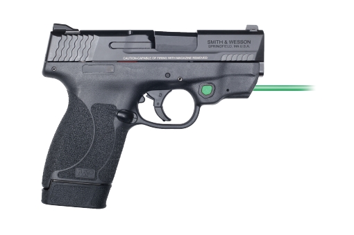 Smith and Wesson M&P45 SHIELD M2.0 GREEN LASER 12090 | FIXED SIGHTS