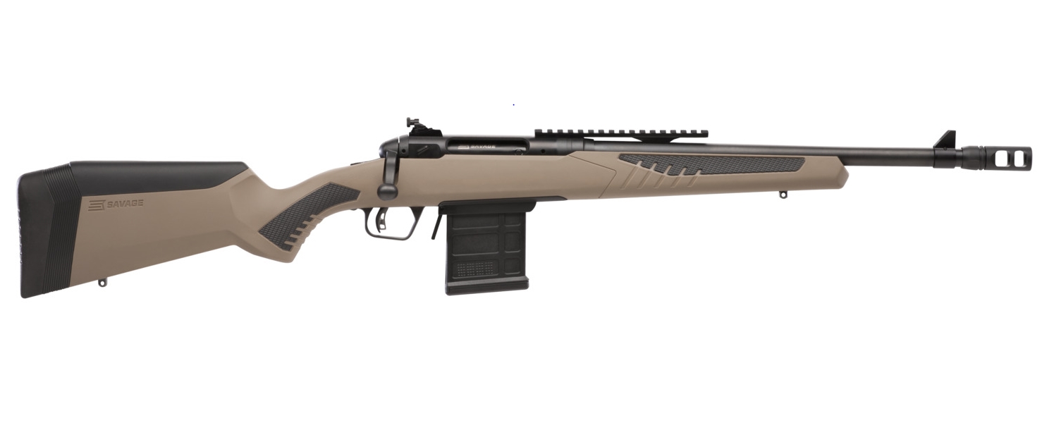 Savage Arms 110 Scout 308Win Bl/Fde 10Rd 57026 | Muzzlebrake Sv57026