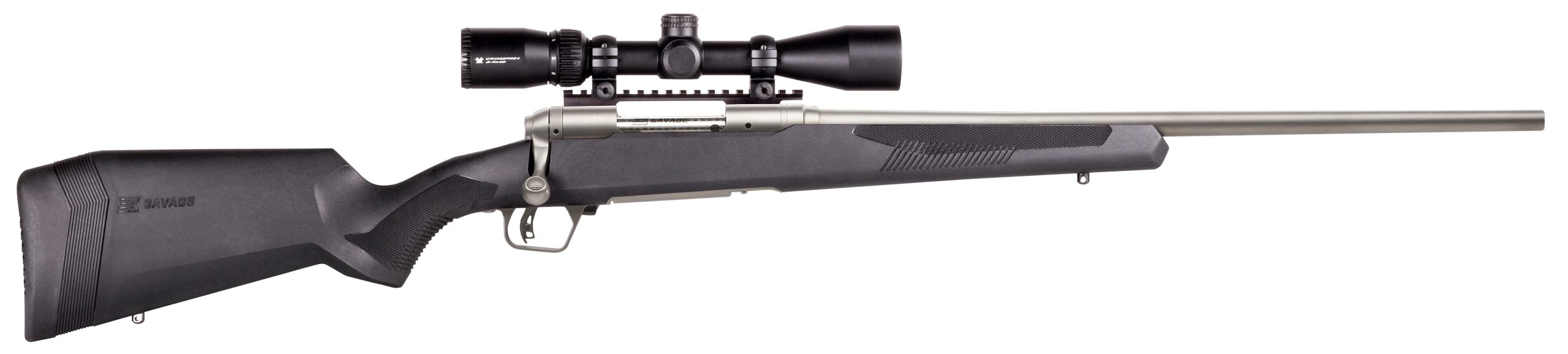 Savage Arms 110 Apex Storm Xp 25-06 Ss Pkg 57350|3-9X40 Scope|24″ Ss Bbl Sv57340 Scaled