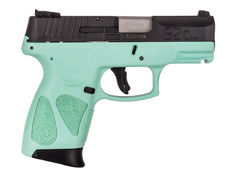 Taurus G2C 9Mm Cyan/Blk 3.2″ 12+1 1-G2C931-12C Tag2Cyb