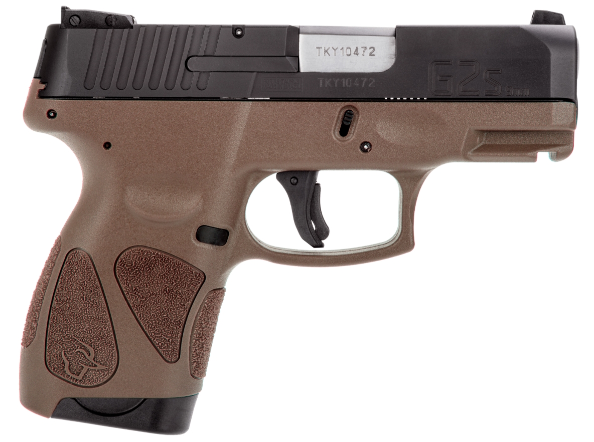 Taurus G2S 9Mm Blk/Brown 3.2″ 7+1 1-G2S931B Tag2Sbr