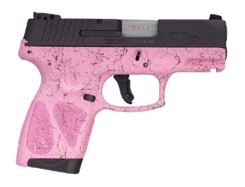 Taurus G2S 9Mm Bk/Pink Spltr 3.2″ 7+1 1-G2S931-Sp5 | Pink Splatter Tag2Spisb