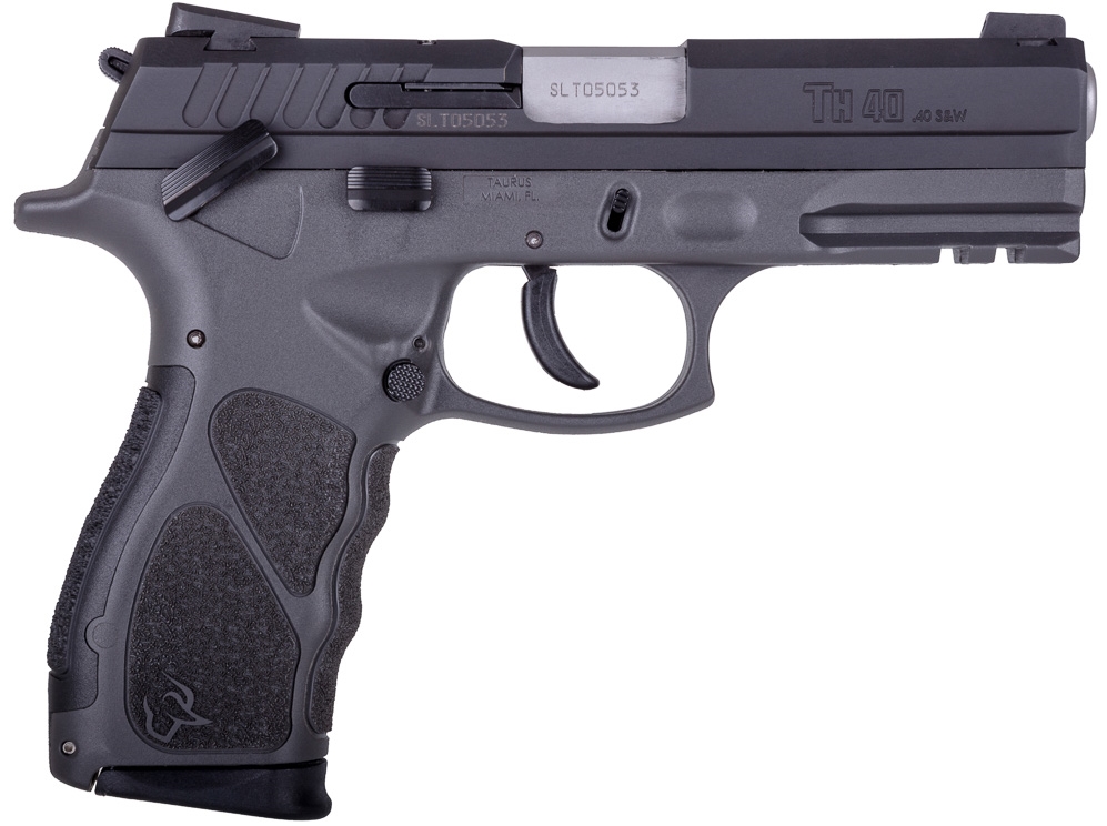 Taurus Sa / Taurus Th40 40S&Amp;W Blk/Gray 4.3″ 15+1 1-Th40041G|Adj Sights|2 Mags Tath40G