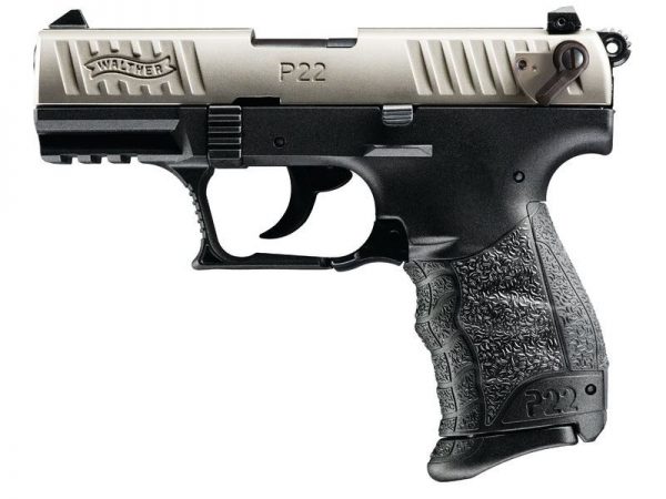 Carl Walther Ulm/Walther Arms P22Q 22Lr 10+1 3.4″ Nickel Wa5120525