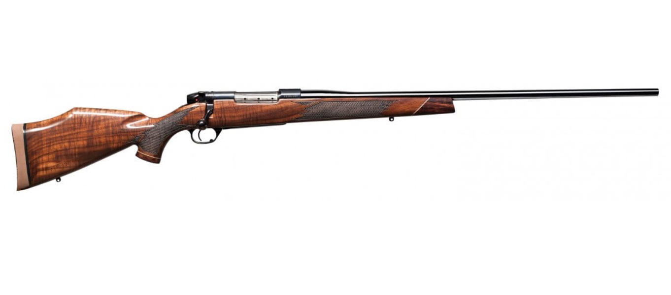 Weatherby Mark V Deluxe 6.5Cr Bl/Wd 24″ Aa Grade American Walnut