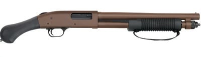 Mossberg 590 Shockwave Patriot Brown 12 Ga 14.375&Quot; Barrel 3&Quot; Chamber 5-Rounds Mossberg 590 Shockwave 50636 015813506366