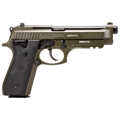 Taurus Pt92 Od Green 9Mm 5&Quot; Barrel 17-Rounds W/ Hogue Grip Taurus Pt92 1 92015T H 725327940715