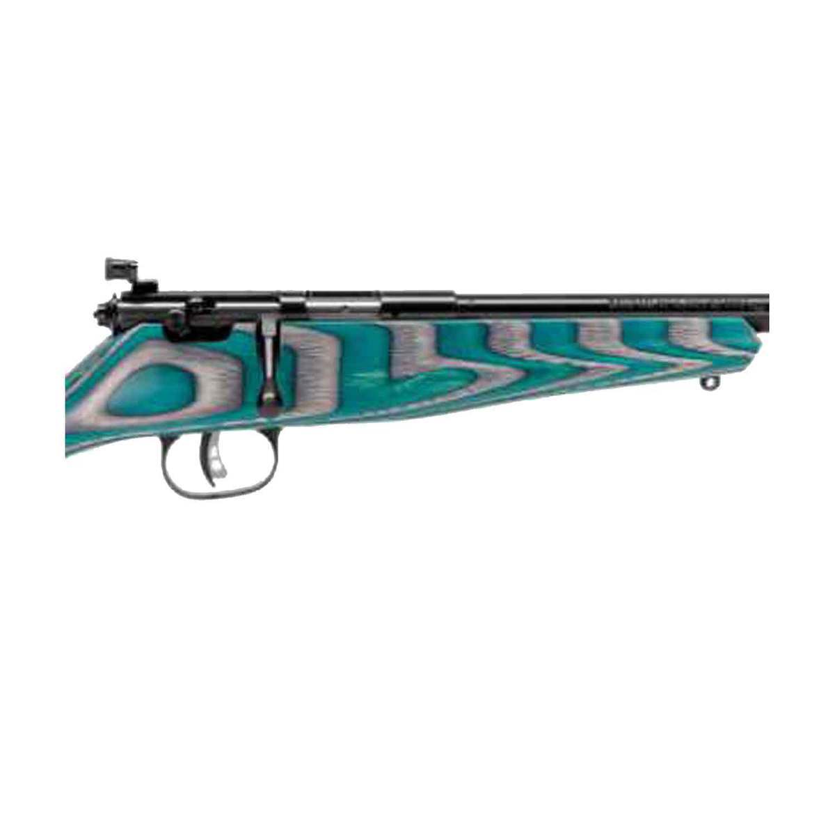 Savage Rascal Minimalist Bolt Action Rifle Teal/Gray - 22 Long Rifle Savage Rascal Minimalist Bolt Action Rifle Tealgray 22 Long Rifle 1688322 2