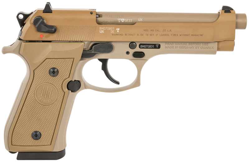 Beretta M9-22 Flat Dark Earth .22 Lr 4.9&Quot; Barrel 15-Rounds 152129