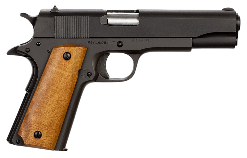 Rock Island Armory Gi Standard Fs .38 Super 5&Quot; Barrel 10-Rounds Wood Grips 35187