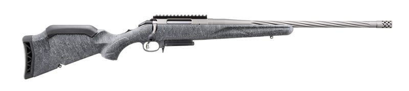 Ruger American Gen 2 Grey .243 Win 20&Quot; Threaded Barrel W/ Brake 3-Rounds 46901R2D97