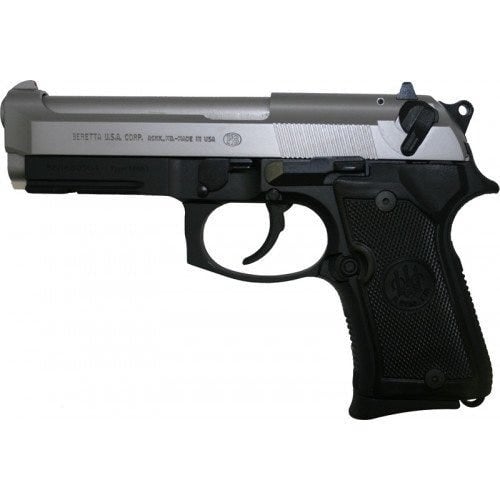 Beretta J90C9F30 92Fs Compact Two-Tone Stainless/Black 9Mm 4.3-Inch 13Rd Beretta 92Fs Compact Two Tone J90C9F30 082442734095