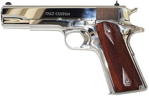 COLT FIREARMS GOVERNMENT STAINLESS .38 SUPER 5" BARREL 9-ROUNDS Colt Firearms Government O2071ELC2 098289012197 2