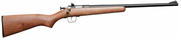 Crickett Youth Rifle Walnut/Stainless Steel .22 16 1/8-In Crickett Ksa2438 Ksa2438 611613024385