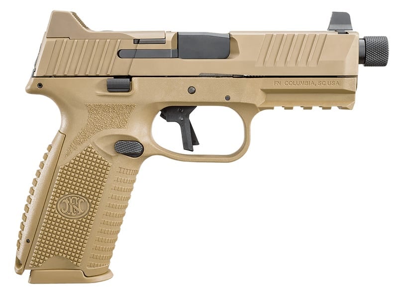 Fn 509 Tactical Flat Dark Earth 9Mm 4.5&Quot; Barrel 24-Rounds 5 Mag Bundle Fn 509 Tactical 66 101651 845737016814