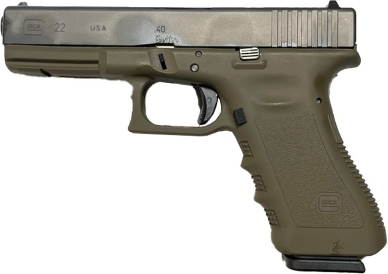 Glock 22 Gen 3 Patriot Brown .40 S&Amp;W 4.5&Quot; Barrel 15-Rounds Glock 22 Gen 3 Ui2250204 Pb 792759418099 1