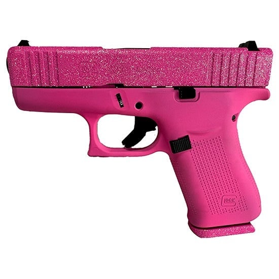 Glock 43X Pink Glitter 9Mm 3.4&Quot; Barrel 10-Rounds Glock 43X Px4350201Pixgg 151550026535