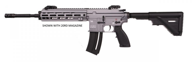 Heckler And Koch (Hk Usa) Hk416 Rifle 22Lr 16&Quot; Barrel 10 Rounds Grey Heckler And Koch Hk416 81000597 642230262195