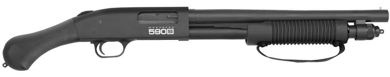 Mossberg 590S Shockwave 12 Ga 14.375&Quot; Barrel 3&Quot;-Chamber 8-Rounds Mossberg 590S Shockwave 51601 015813516013