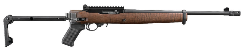 Ruger 10/22 Exclusive W/ Folding Samson Stock Black / Wood .22 Lr 16.5&Quot; Barrel 10-Rounds Ruger 10 22 3184 736676311842