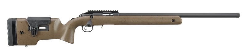 Ruger American Rimfire Long Range Target Brown .22 Lr 22&Quot; 10 Rounds Ruger American Long Range Target 8378 736676083787