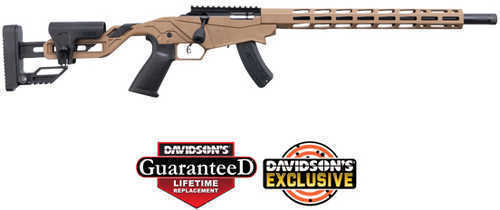 Ruger Precision Rimfire Fde 22Lr 18&Quot; Barrel 15-Rounds Ruger Precision 8406 736676084067