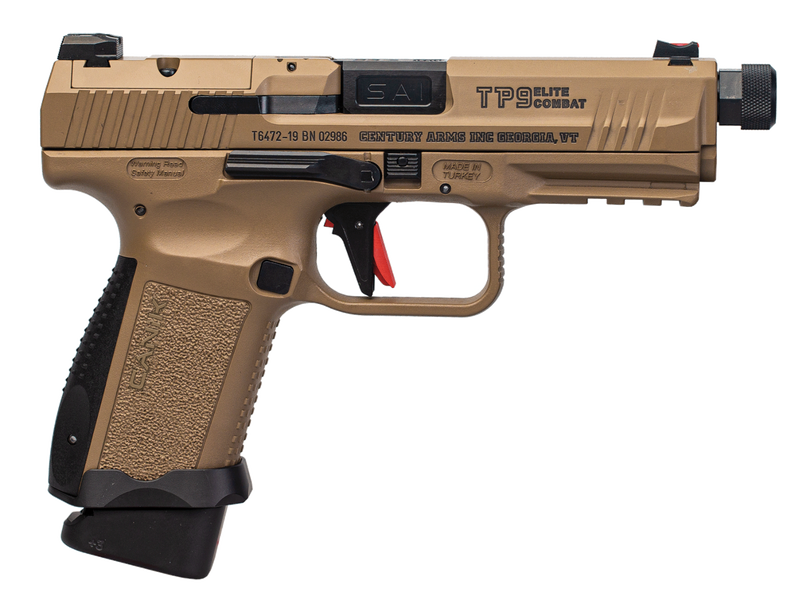 Canik Tp9 Elite Combat Flat Dark Earth 9Mm 4.7&Quot; Barrel 18-Rounds Canik Tp9 Elite Combat 1 1