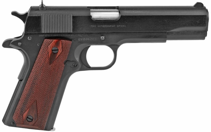 Colt Firearms 1911 Government Black .38 Super 5&Quot; Barrel 9-Rounds Fixed Sights Colt 1911 Government 1 1