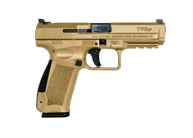 Canik Tp9Sf Pistol Flat Dark Earth/Black 9Mm 4.46&Quot; Barrel 10-Rounds Includes 2 Magazines Gag Ls Hg4866D N 1