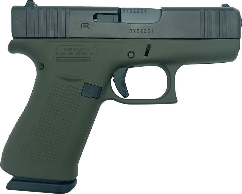 Glock 43X Od Green 9Mm 3.4&Quot; Barrel 10-Rounds Grabagun Exclusive Gag Px4350201 Grn 2