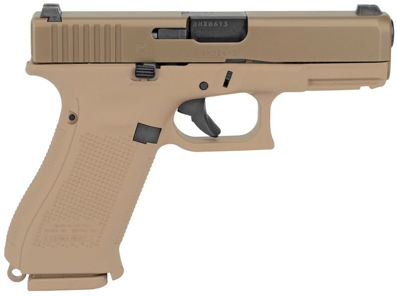 Glock 19X Coyote Tan 9Mm 4.02&Quot; Barrel 19-Rounds Usa Made