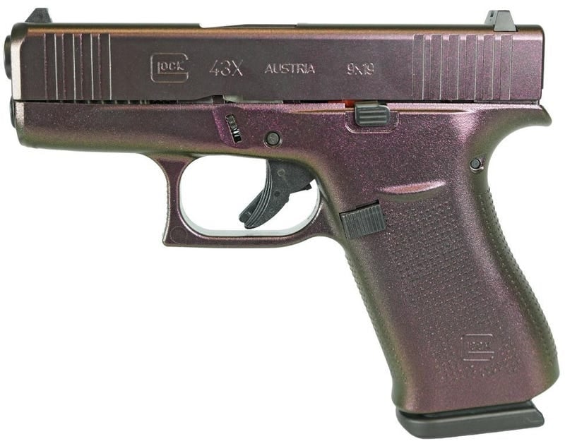 Glock 43X Burnt Bronze 9Mm 3.4&Quot; Barrel 10-Rounds