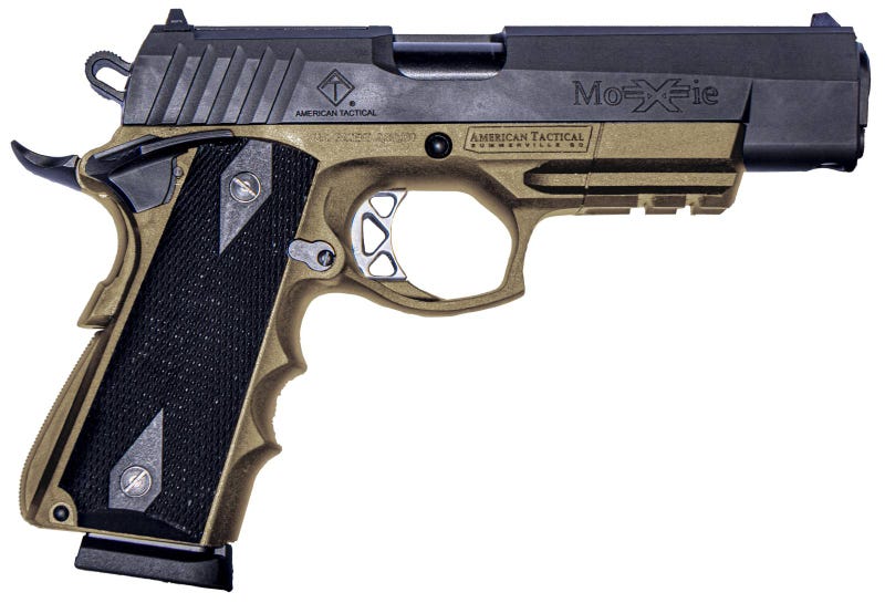 American Tactical Imports Fxh-45 Flat Dark Earth .45 Acp 4.25&Quot; Barrel 8-Rounds Image Full 11975 6F8817F94B0Dab898864446696D4F87D