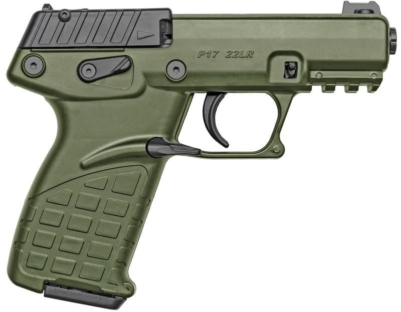 Kel-Tec P17 Od Green .22 Lr 3.8&Quot; Barrel 16-Rounds Includes 3 Magazines Kel Tec P17 1 1