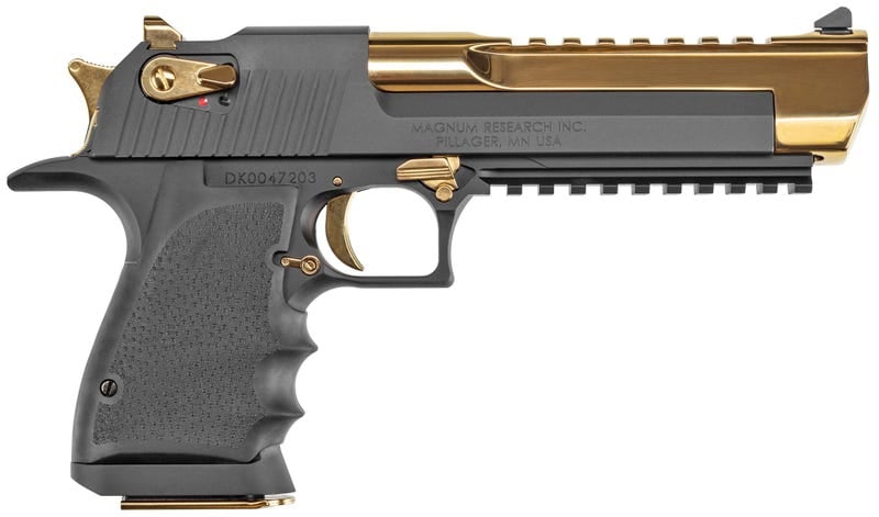 Magnum Research Desert Eagle L6 Gold .50 Ae 6&Quot; Barrel 7-Rounds Magnum Research Desert Eagle L6 1 1