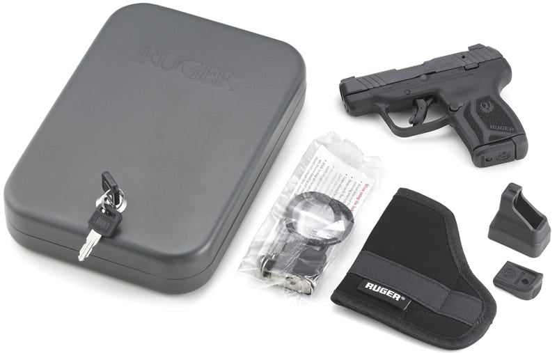 Ruger Lcp Max .380 Acp 2.8&Quot; Barrel 10-Rounds Lockbox Combo