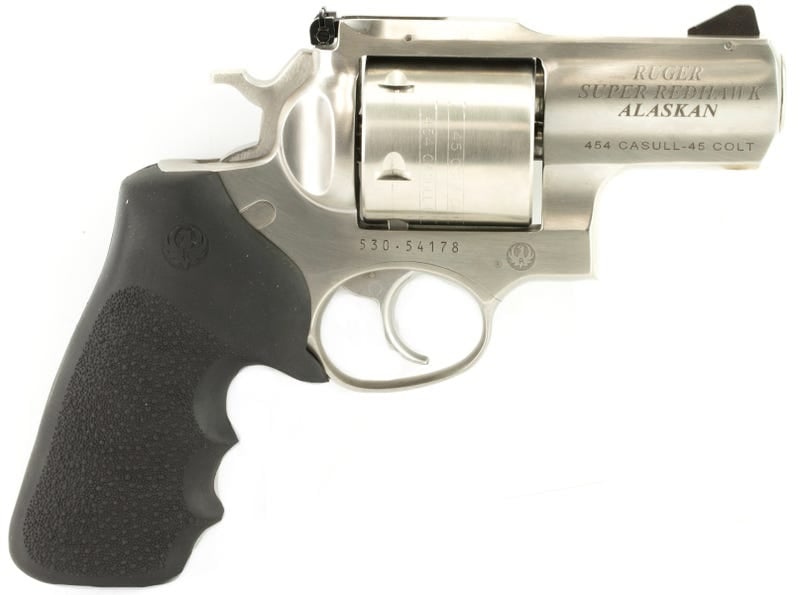 Ruger Super Redhawk Alaskan Stainless .454 Casull 2.5&Quot; Barrel 6-Rounds Adjustable Sight Ruger Super Redhawk Alaskan 1 1