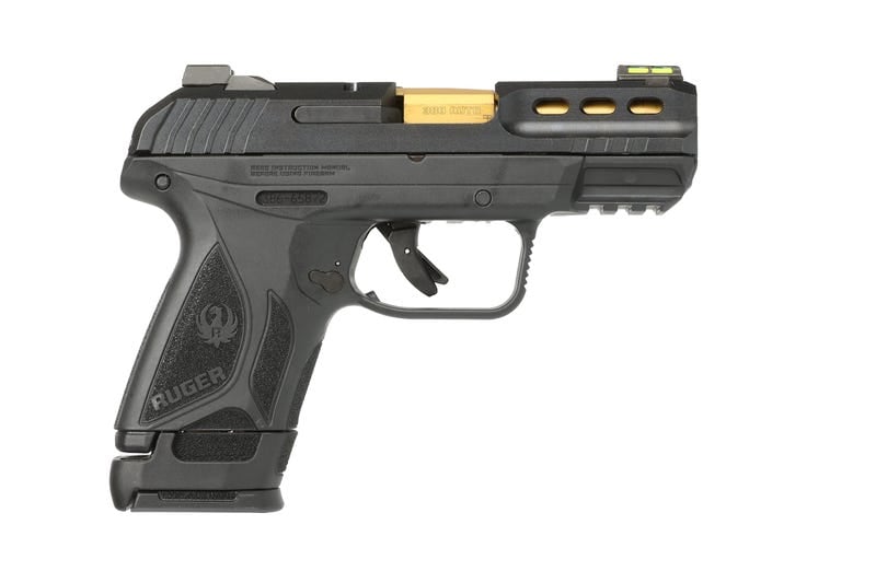 Ruger Security-380 Black / Gold .380 Acp 3.42&Quot; Barrel 15-Rounds Taloruger736676038565Righta0D2