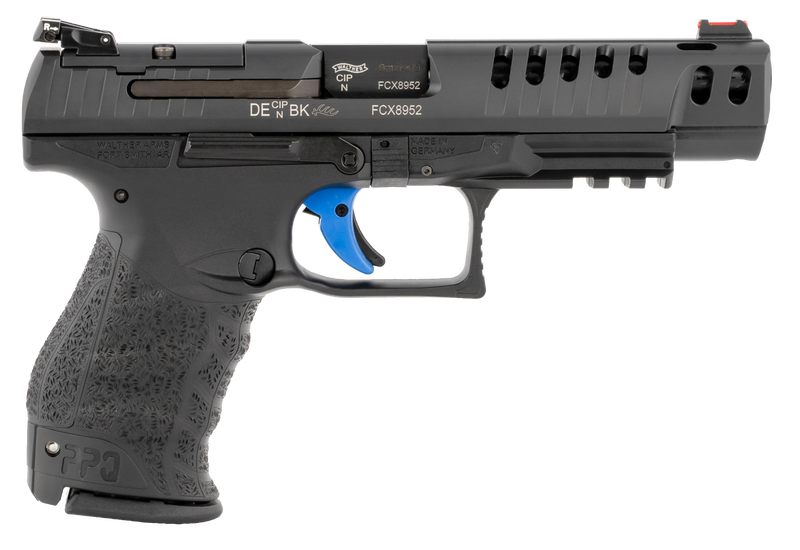 Walther Ppq M2 Q5 Match 9Mm 5&Quot; Barrel 15-Rounds Fiber Optic Front Sight Walther Ppq M2 Q5 Match 1 1