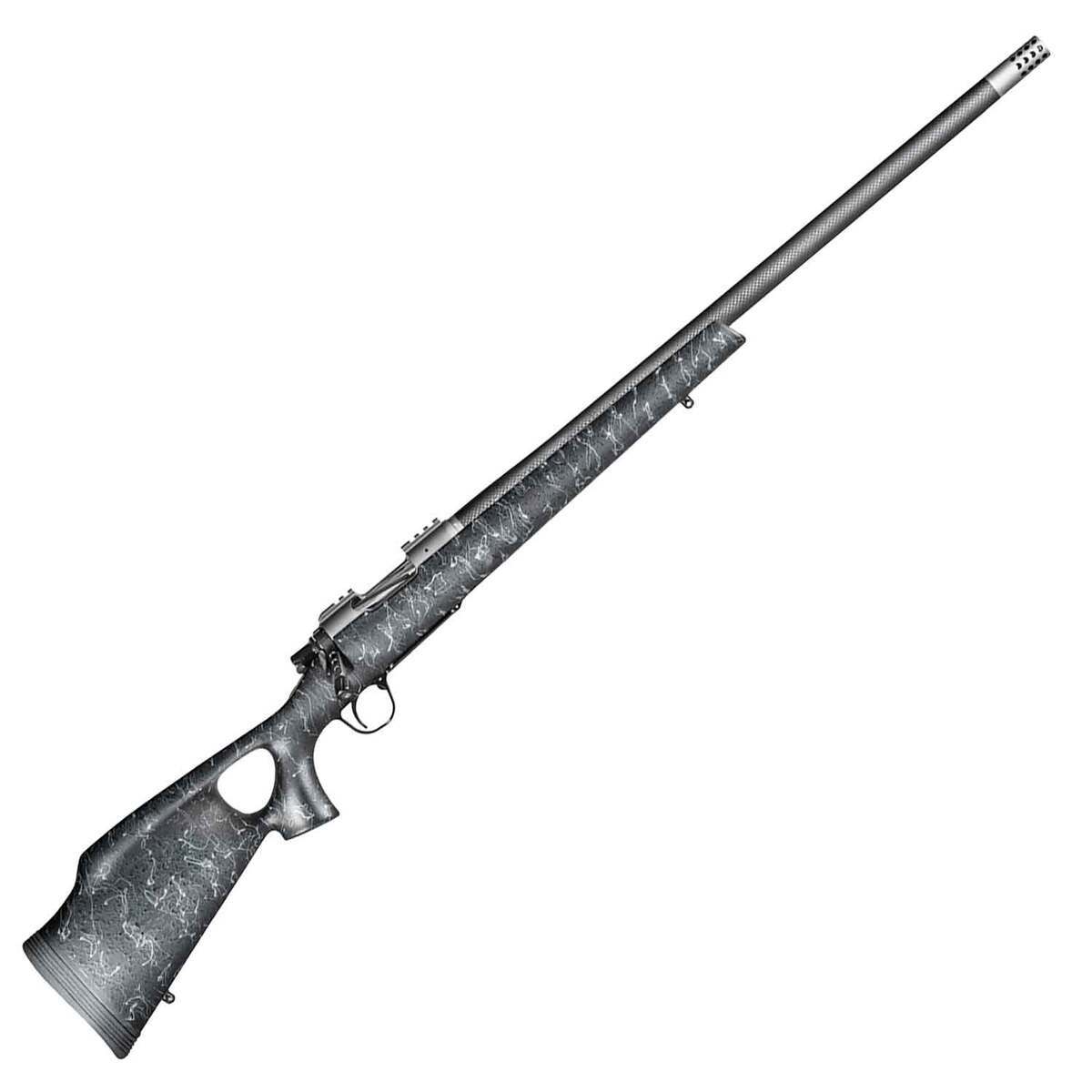 Christensen Arms Summit Ti Natural Titanium Black W/ Gray Webbing Bolt Action Rifle - 6.5 Creedmoor Christensen Arms Summit Ti Natural Titanium Black W Gray Webbing Bolt Action Rifle 65 Creedmoor 24In 1777672 1